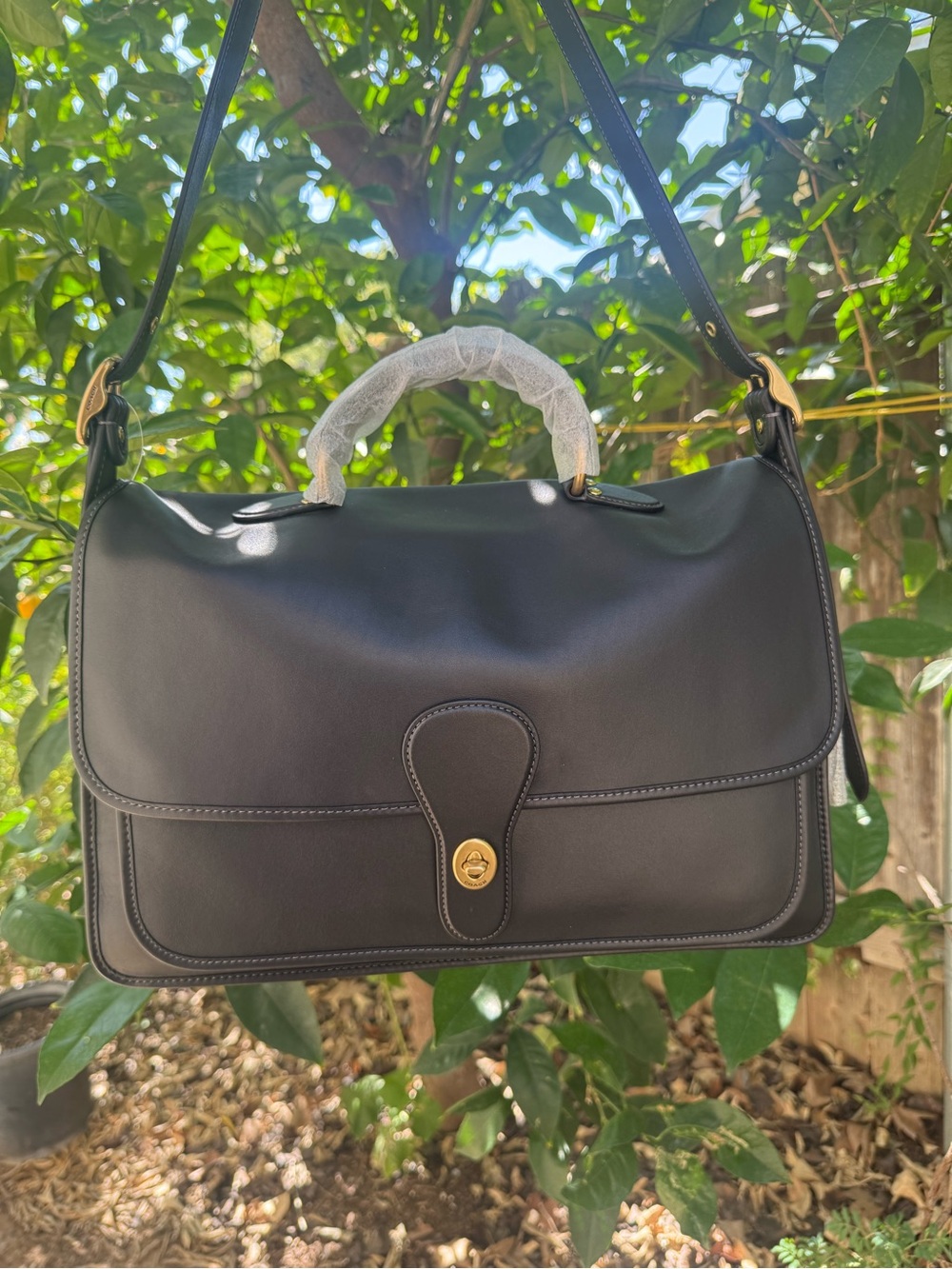 COACH METROPOLITAN MESSENGER BAG - Picture 1 of 6